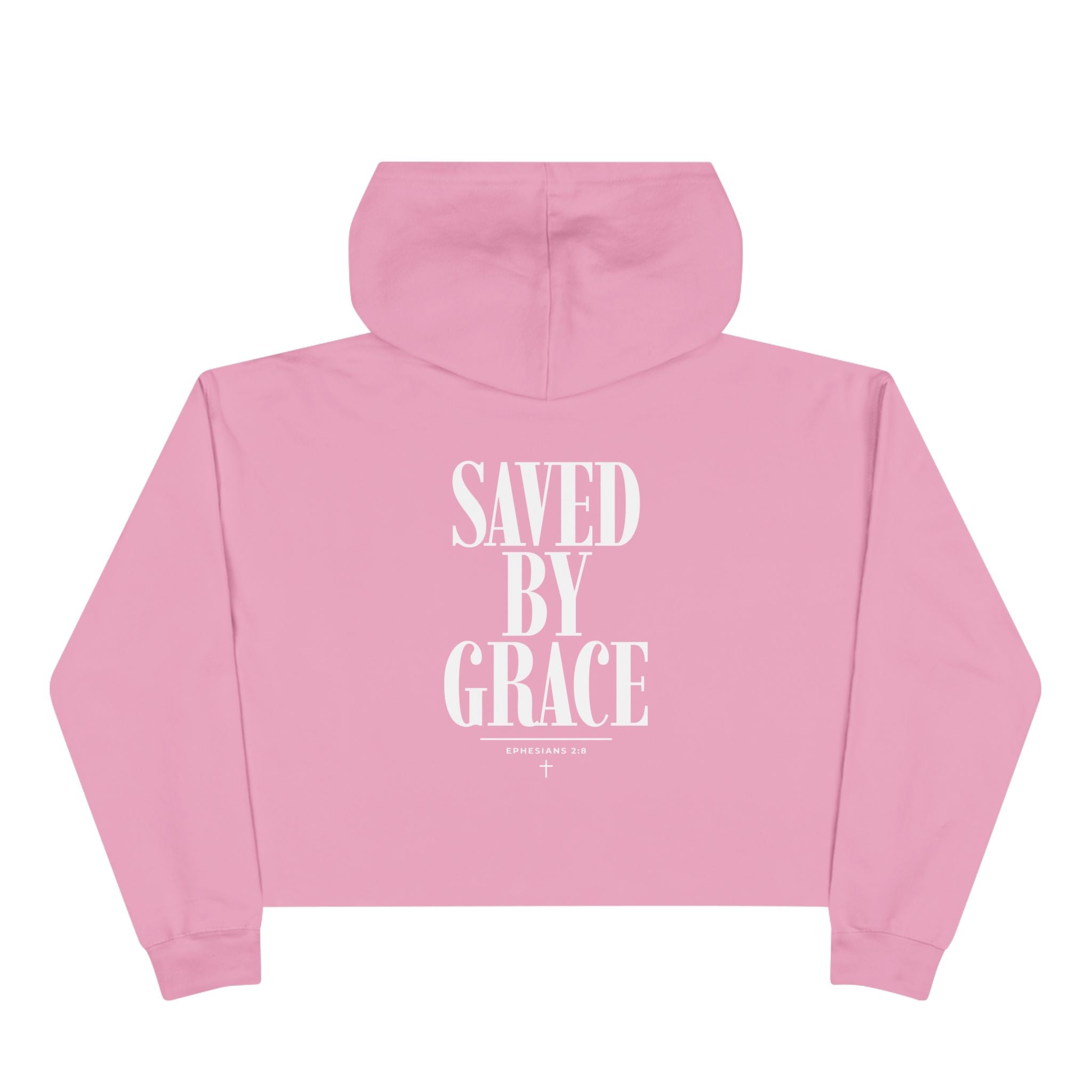 Saved by Grace Crop Hoodie