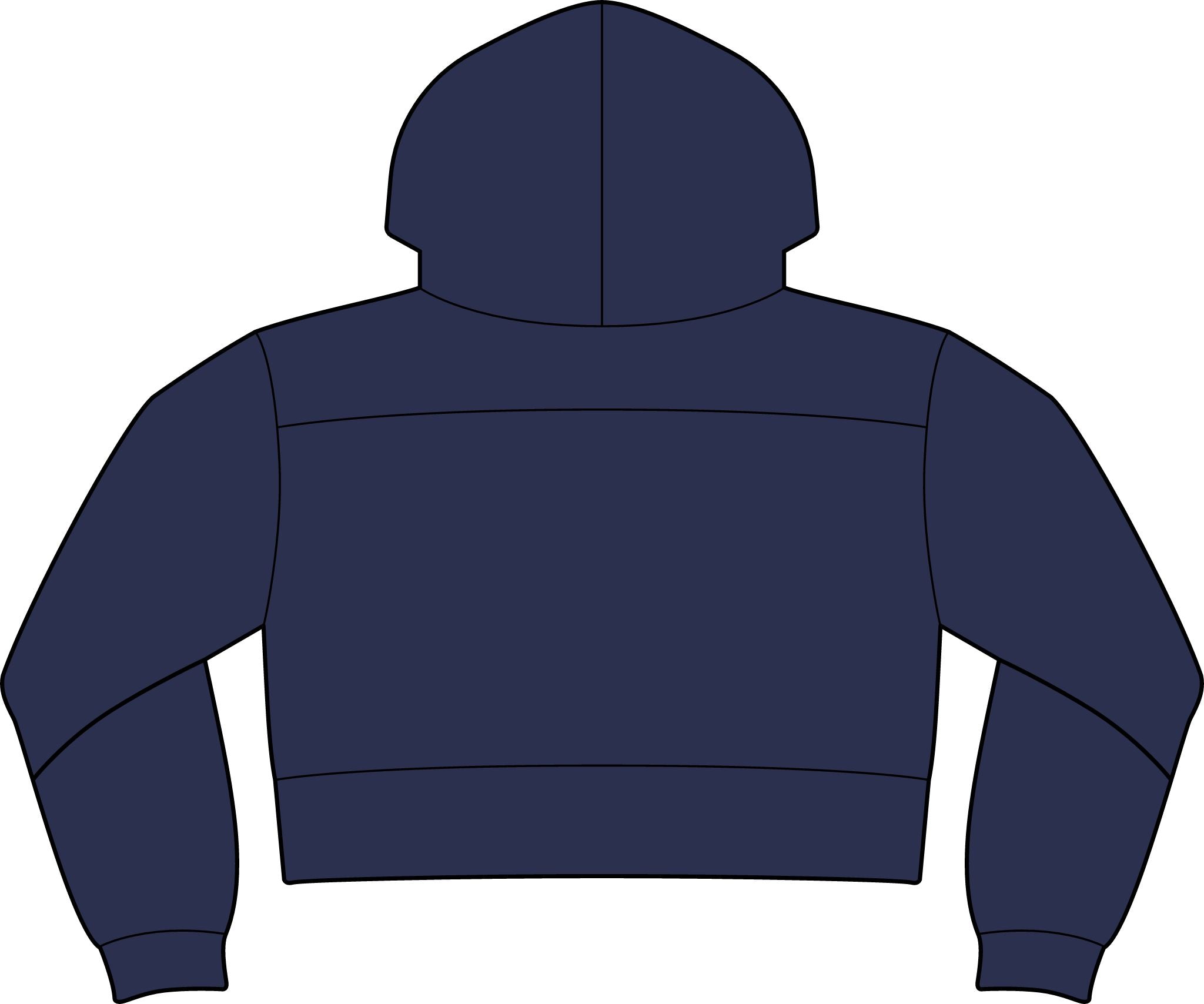 Cavs Cropped Fleece Hooded Sweatshirt