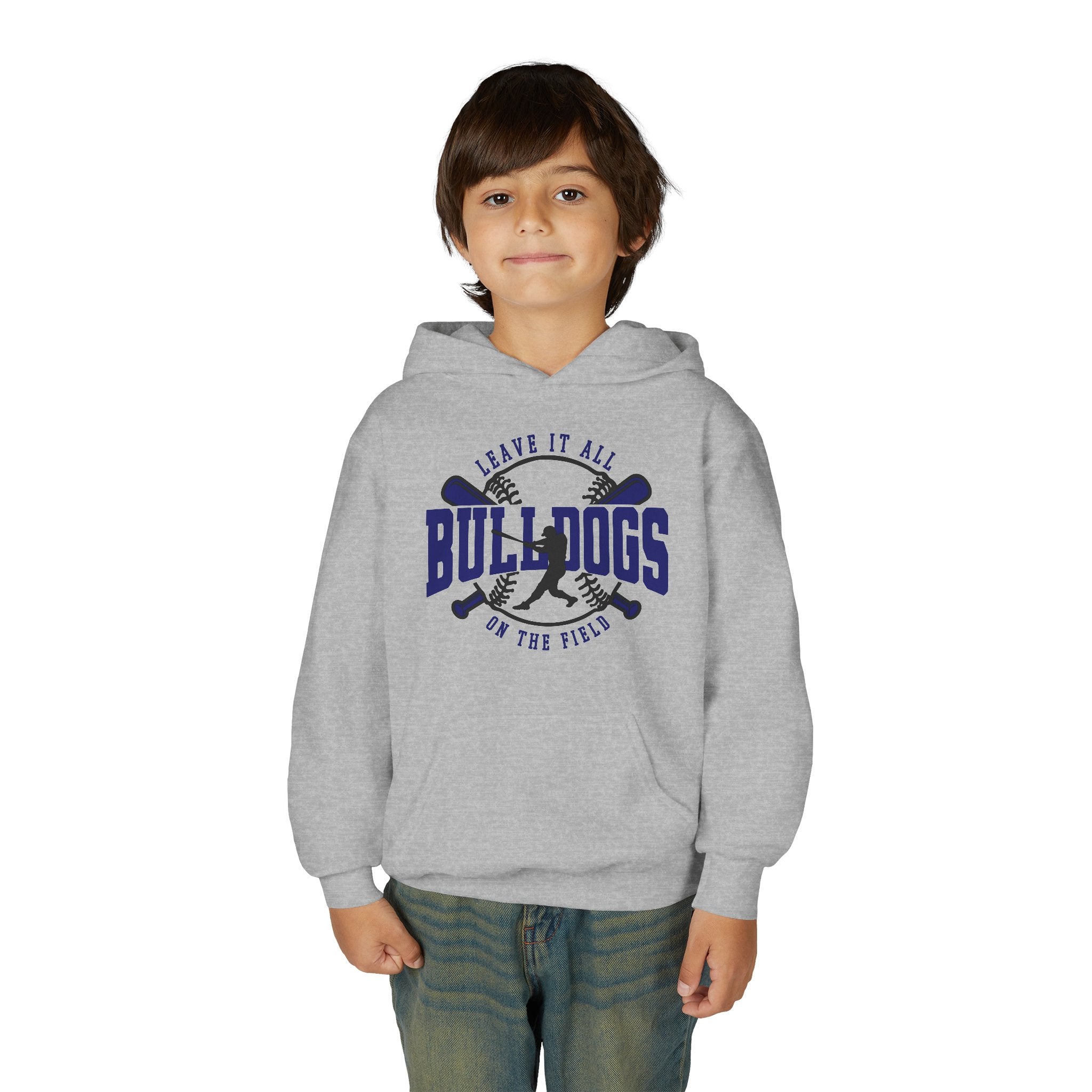 Youth Bulldogs Baseball Hoodie