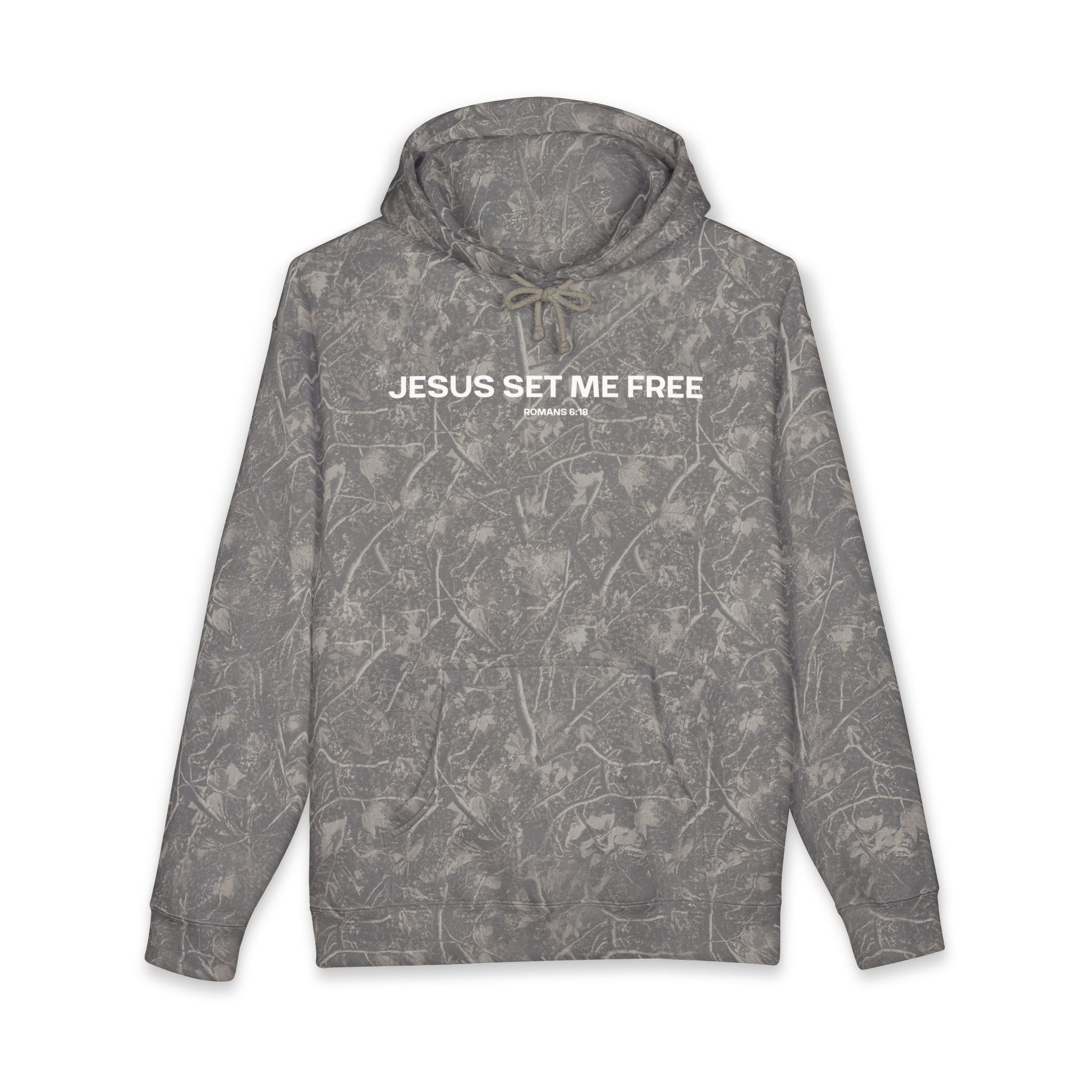 Camo Jesus Set Me Free Hoodie